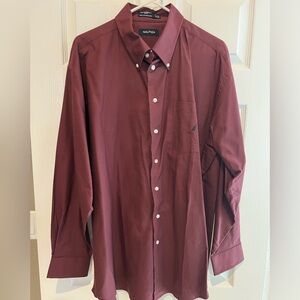 Men’s NAUTICA Dress Shirt Size. 17 1/2  34/35